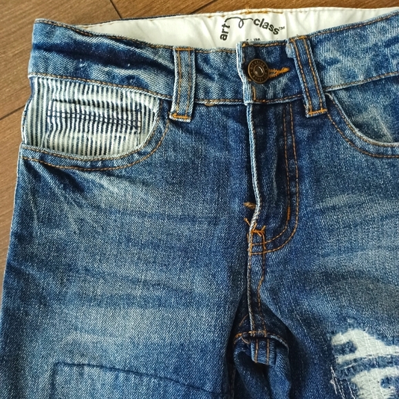 5/$25✨️Patchwork Girl Jeans - Picture 3 of 3